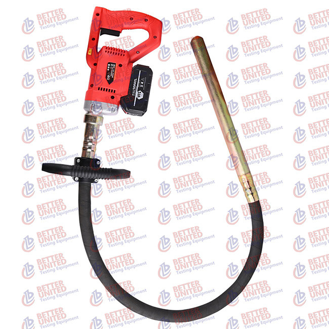 25000A Battery Operated Poker Vibrator For Concrete Testing Tools