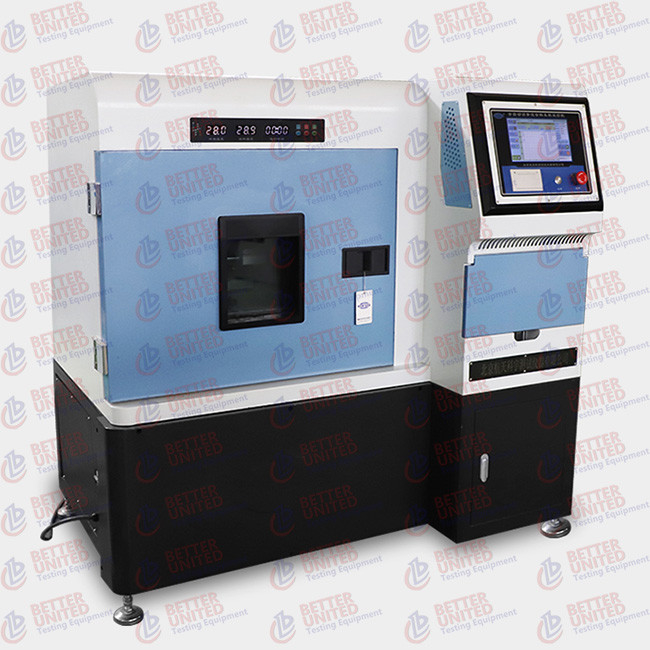 SGS Asphalt Testing Equipment Single Wheel Tracking Machine  0~25mm Displacement