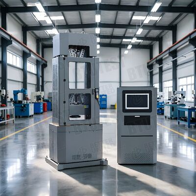 سيرفو هيدروليك UTM WAW سلسلة ستة أعمدة مساحة مزدوجة ISO ASTM SGS 100-2000KN
